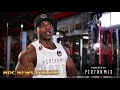 IFBB Men's Physique Pro Andre Ferguson Back Workout Part 3