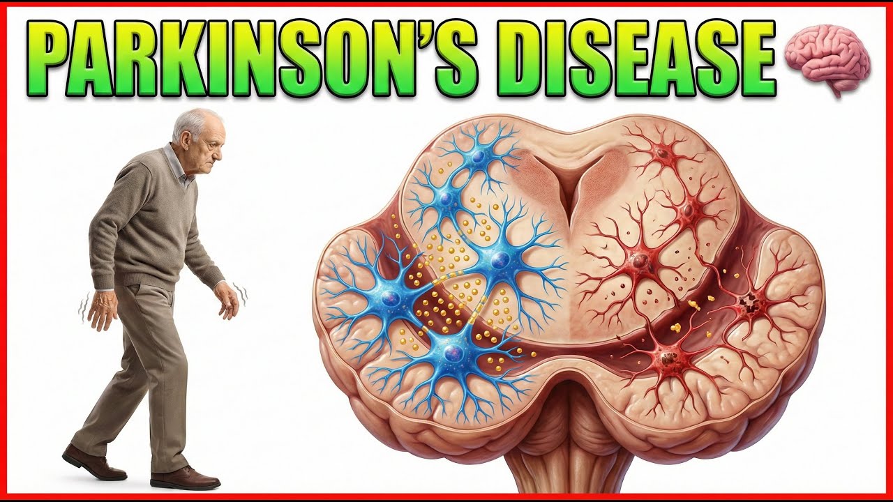 Parkinson's Disease🧠 : Etiology , Pathophysiology , Clinical manifestations , Diagnosis , Treatment