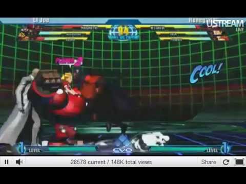 EVO 2011 - Marvel vs Capcom 3 - LI Joe vs. Renegade