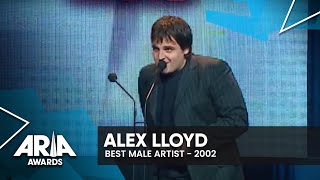 Alex Lloyd wins Best Male Artist | 2002 ARIA Awards