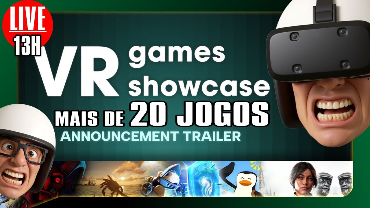 🎮🚨 HOJE - 13H - VR Games Showcase Fall 2025 Trailer |  MAIS DE 20 JOGOS #vrgames