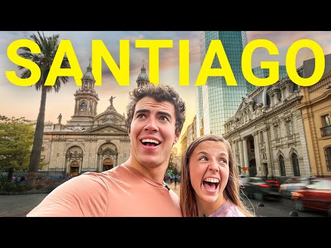 Exploring SANTIAGO CHILE (not what we expected) 🇨🇱