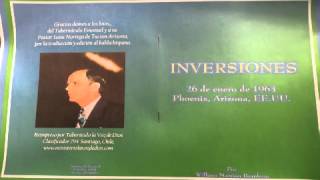 MENSAJE :INVERSIONES POR WILLIAM BRANHAM