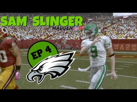 Madden 16 (Xbox One) Sam Slinger (QB) Connected Career Series - EP4 (Week 4 vs Redskins)
