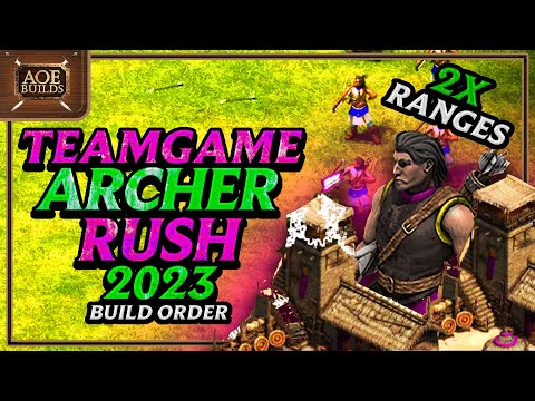 Modern 2023 Archer rush in teamgames ADVANCED