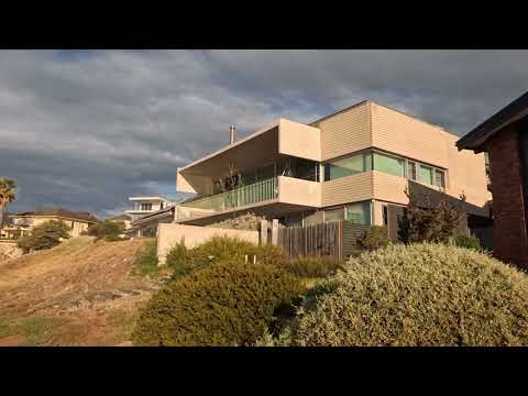 Walking tour of Marino Rocks Beach South Australia (wild beach!)