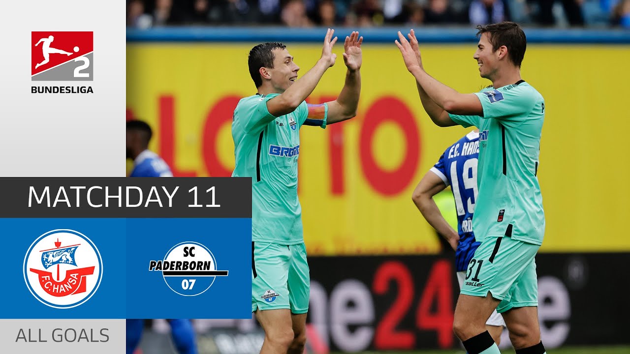 Hansa Rostock vs Paderborn highlights