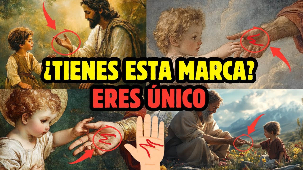 Elegidos ✨ ¡Si tienes la letra "M" en tú mano eres único para Dios!