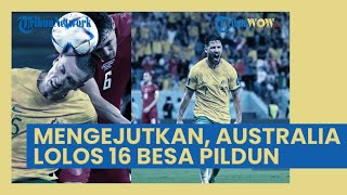 Hasil Australia Vs Denmark, Eriksen dkk Nangis, Socceroos Lolos 16 Besar Piala Dunia 2022