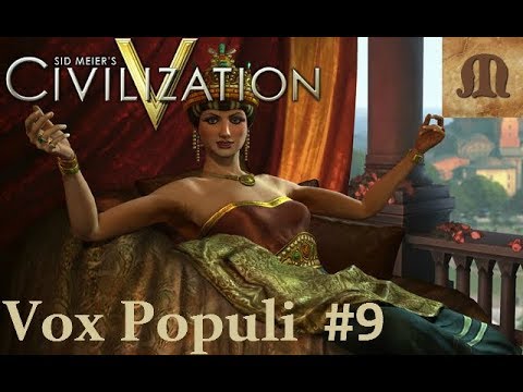 Let's Play Civilization 5 Vox Populi - Byzantium p.9 (deity, marathon)