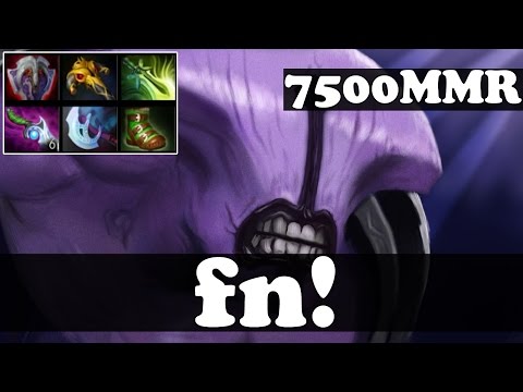 Dota 2 - Fn 7500 MMR Plays Faceless Void - Ranked Match Gameplay