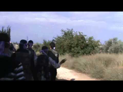 تمشيط المزارع المحيطة في معمل الأندومي في خان العسل من قبل كتيبة جند الله للمهام الخاصة