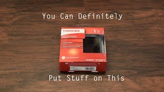 Toshiba Canvio Advance 1 TB Blue (HDTC910EL3AA) - відео 1