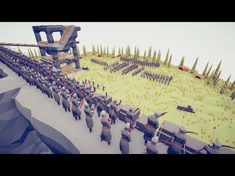 CAN 200x HEAVY ARMOR SOLDIER RAID ENEMY CASTLE? - Totally Accurate Battle Simulator TABS