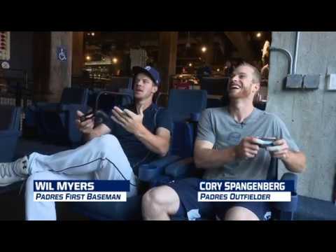 Wil Myers and Cory Spangenberg take on the Sony Experience in Petco Park