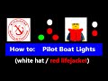 Quick and simple guide to ship lights remembering the colour combinations