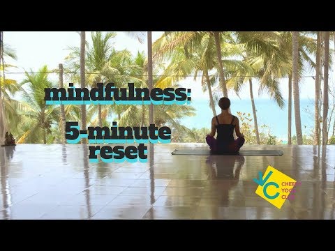 Mindfulness on the go | 5-minute "reset" meditation