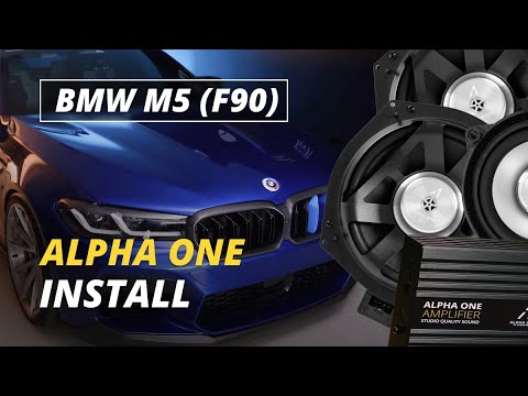 BMW M5 (F90) Complete Alpha One Set & Subwoofer Installation