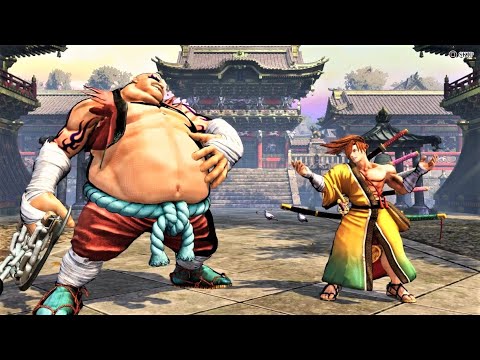 Earthquake vs Tokugawa Yoshitora (Hardest AI) - Samurai Shodown