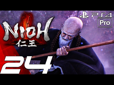 Nioh - Gameplay Walkthrough Part 24 - Meeting on Other Shore & Two Kings Nioh (PS4 PRO)