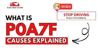 dtc p0a7f quickly Fix