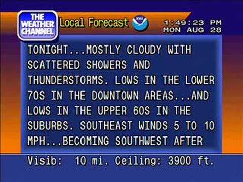 WeatherSTAR 4000 Emulator - Aug. 28, 2006