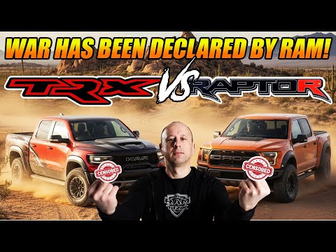RAM TRX JUST DECLARED WAR ON FORD RAPTOR R! COMPARISON