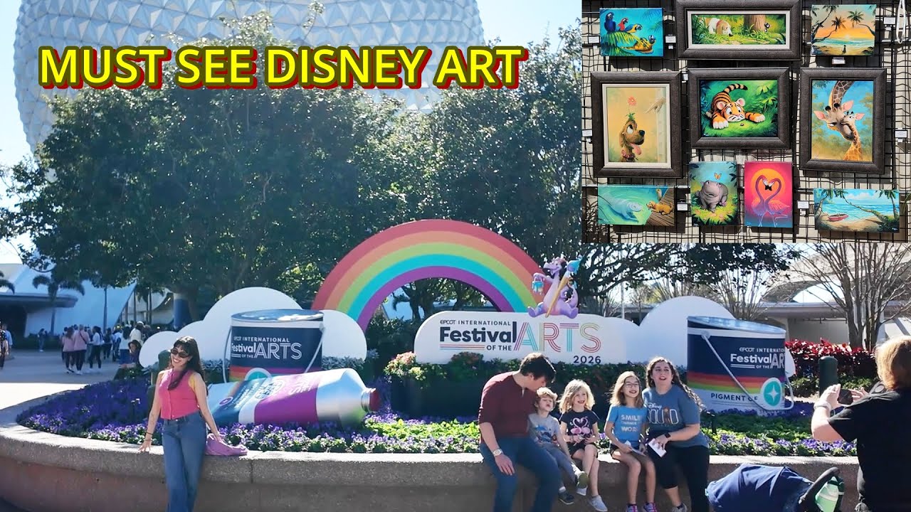 The Most Stunning Art Booths at Disney's International Festival of the Arts