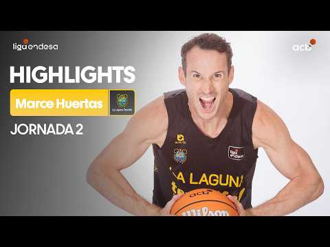 Marcelinho Huertas controla el tiempo en el Carpena