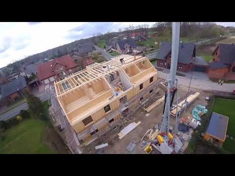 Holzrahmenbau in Zeitraffer