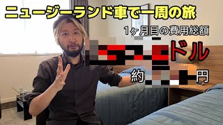 ニュージーランド車で一周の旅・費用大公開！【1ヶ月目】