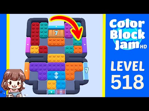 Color Block Jam Level 518 Guide