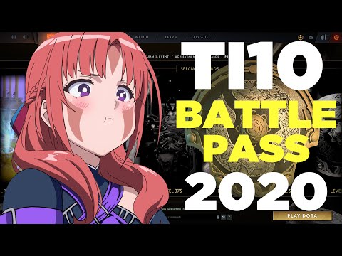 Is Dota 2 Becoming an ANIME? — TI10 Battle Pass 2020 Review