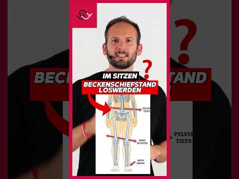 BECKENSCHIEFSTAND einfach im Sitzen loswerden!! W-Sitz bei Hüftproblemen