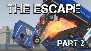 【BeamNG Movie】THE ESCAPE　Part2