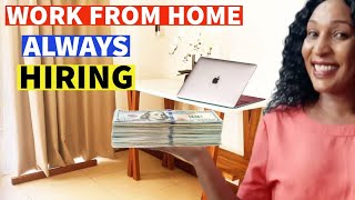 15 Companies Always Hiring Work From Home Jobs WORLDWIDE. ( Great Pay).