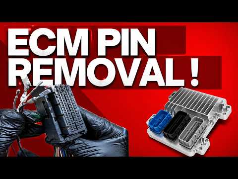 How to De-Pin ECM Connectors | Engine ECM Connector Pin Removal & Connector Repair Guide