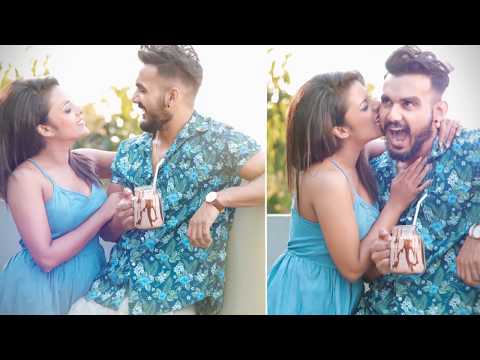 Pre shoot of Harshala & subash