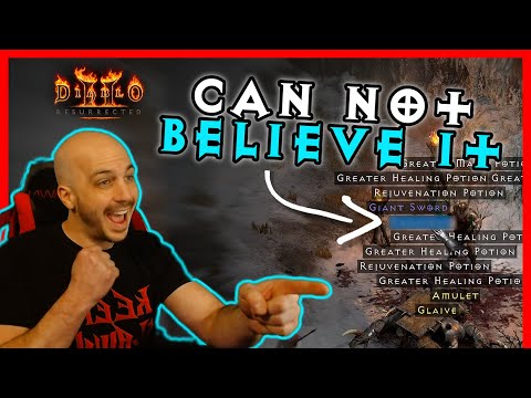 I Found an Item for the First Time IN MY LIFE, 1000 Thresh Socket Runs - Diablo 2 Resurrected