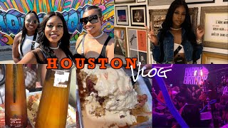 HOUSTON VLOG: LIT GIRLS TRIP | TURKEY LEG HUT | KAMP HOUSTON & MORE! | DESS DOLL