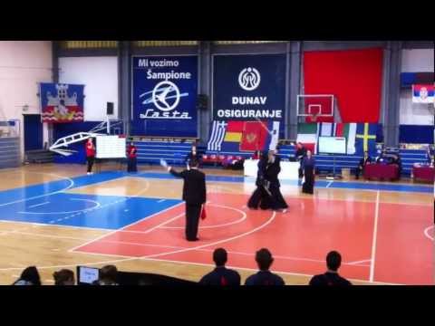 Buducnost A (nito-ryu player) vs ? - Fukusho match, Team Competition