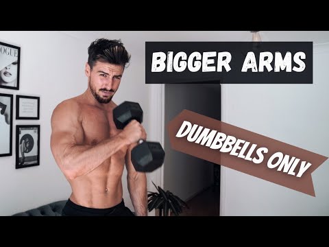 ARMS WORKOUT DUMBBELLS ONLY | Rowan Row