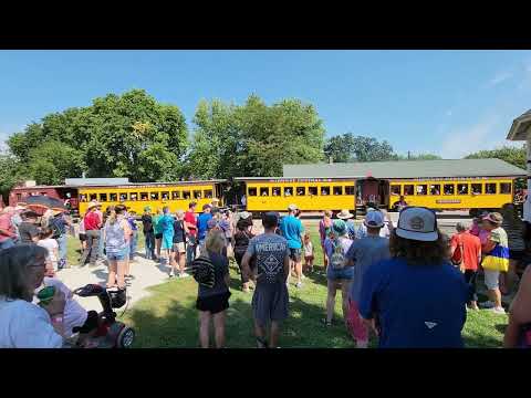 Midwest Old Threshers Train Holdup 2022