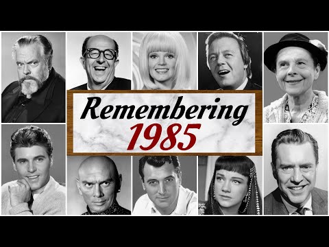 1985 Obituaries: Remembering great stars we lost in 1985