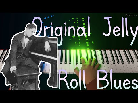 A.I. Plays Jelly Roll Morton - Original Jelly Roll Blues 1924 (Classic New Orleans Jazz Piano)