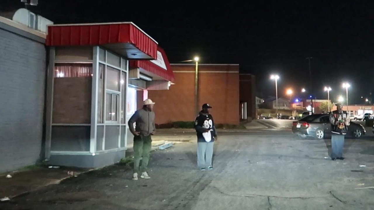 BIRMINGHAM ALABAMA DANGER ZONES AT NIGHT