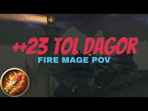 ++23 TOL DAGOR TWO CHEST | FIRE MAGE POV | BFA SEASON 4 (Patch 8.3)