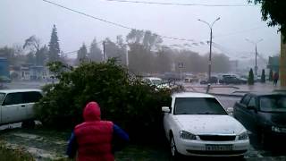 preview picture of video 'после урагана в Лабинске'