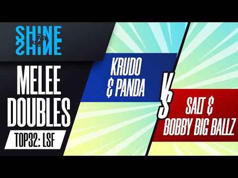 Krudo/Panda vs Salt/bobby big ballz - Top 32 LSF: Melee Doubles - Shine 2022