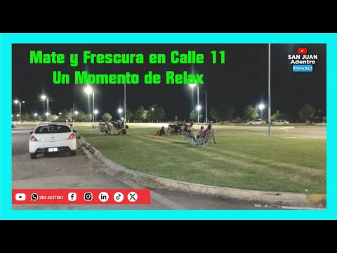 Mate y Frescura en Calle 11, Departamento Pocito, San Juan, Argentina.